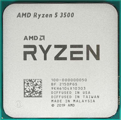 Процессор AMD Ryzen 5 3500, AM4,  OEM [100-000000050]